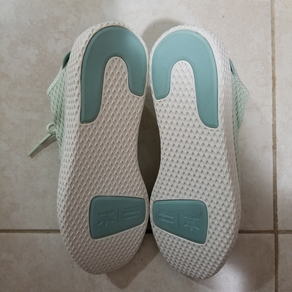 Adidas Pharrell Williams Tennis HU Green Womens 9 - Picture 10 of 10